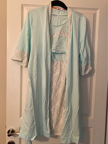 Penti Emzirme Lohusa Gecelik Sabahlık - Görsel 3