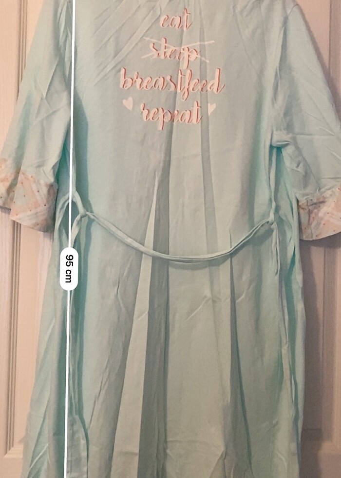 Penti Emzirme Lohusa Gecelik Sabahlık - Görsel 4