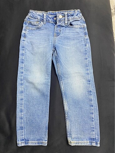 4 Yaş Beden mavi Renk H&M Relaxed Tapered Fit Jeans