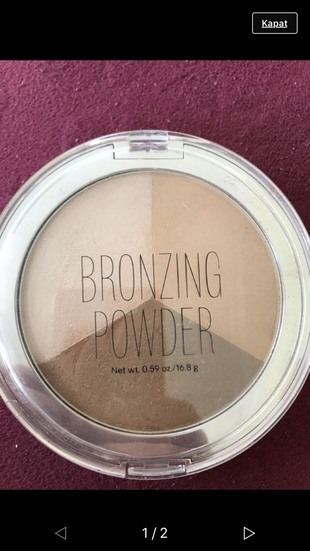 H&M H&m kontor, bronzer ve aydınlatıcı paleti