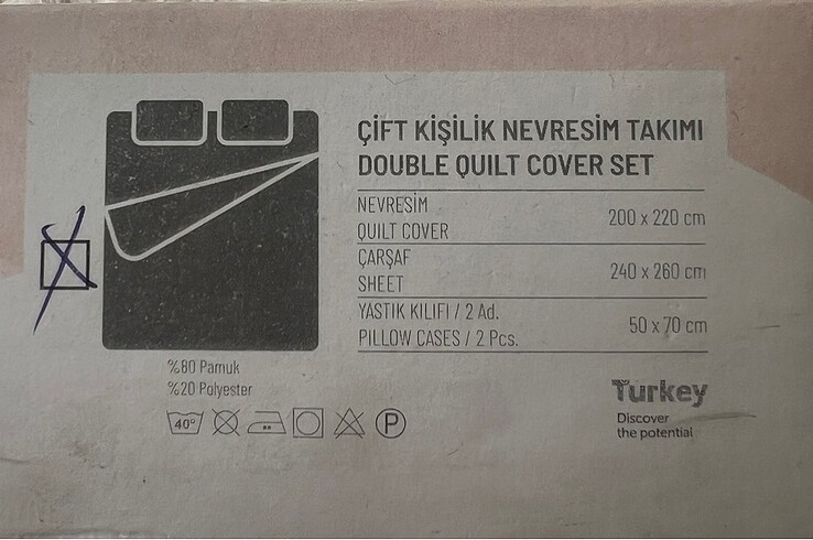 Beden lacivert Renk Çapa Home Nevresim Takımı