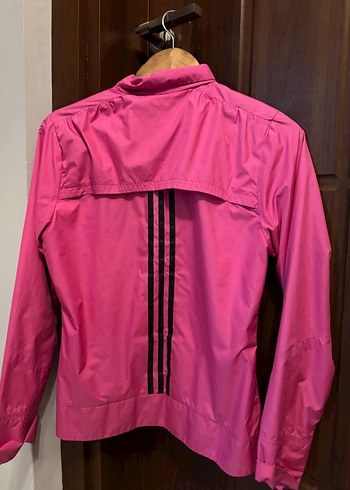 Pembe Spor Kadın Fermuarlı Ceket - Görsel 3