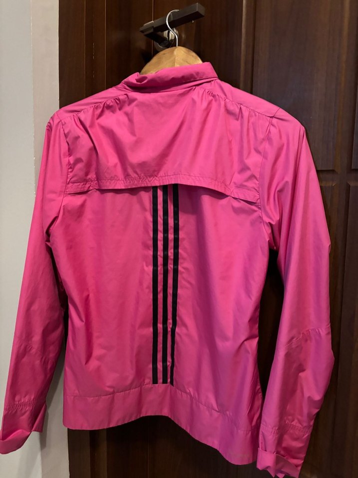 Pembe Spor Kadın Fermuarlı Ceket - Görsel 3