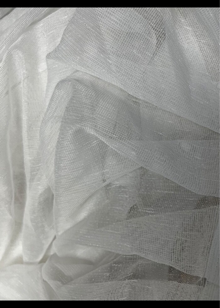 Kelebek model tül perde - Görsel 2