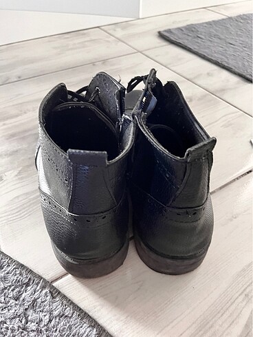 Erkek deri bot çizme - Görsel 3