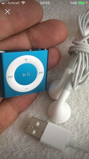 İPod shuffle sıfır kadar temiz