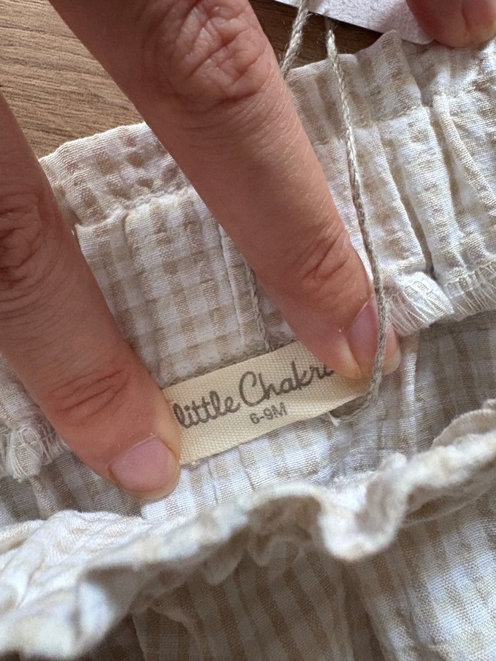 Kız Bebek Nakışlı Fırfırlı Kolsuz Takım - Görsel 4