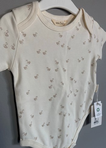 Bebek Kız Kısa Kollu Baskılı Body - Görsel 3