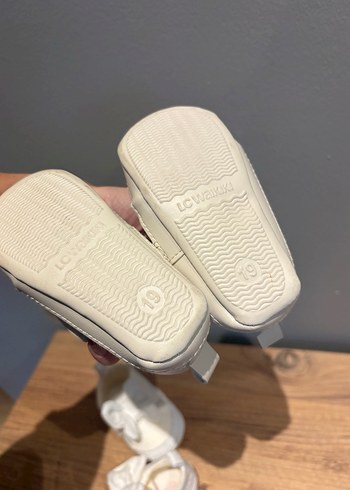 Beyaz Kürklü Kız Bebek İlk Adım Ayakkabısı - Görsel 6