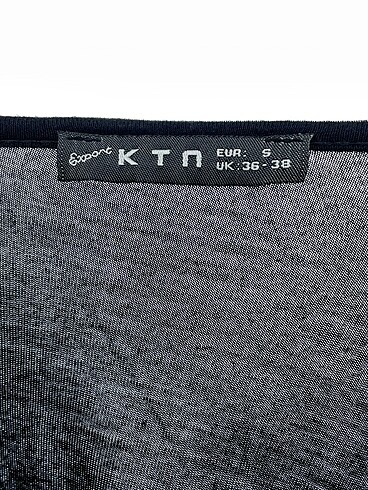 s Beden siyah Renk Koton T-shirt %70 İndirimli.