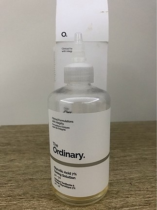 The ordinary glikolik asitli tonik