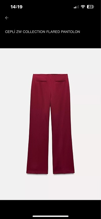 Zara pantolon