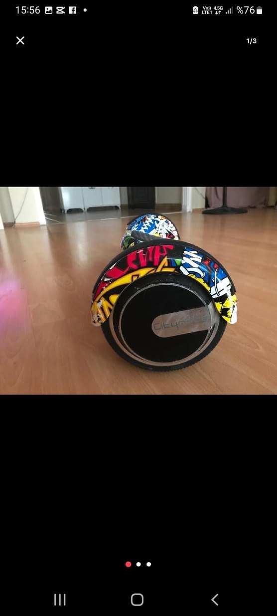 Çok Renkli Çocuk Hoverboard - Görsel 3