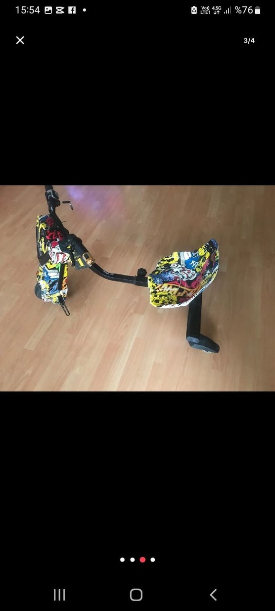 Renkli Çocuk Drift Scooter'ı - Görsel 2