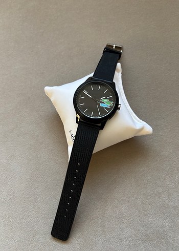 ORİJİNAL LACOSTE SİYAH SAAT UNİSEX MODEL - Görsel 6