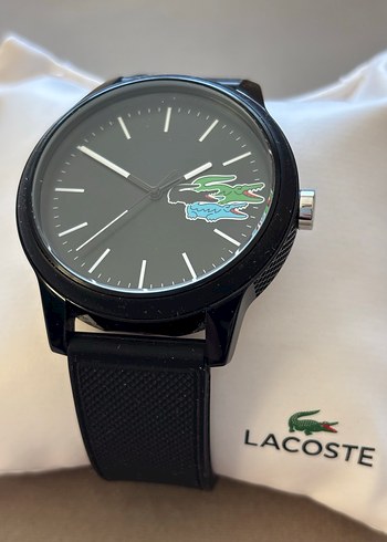 ORİJİNAL LACOSTE SİYAH SAAT UNİSEX MODEL - Görsel 9