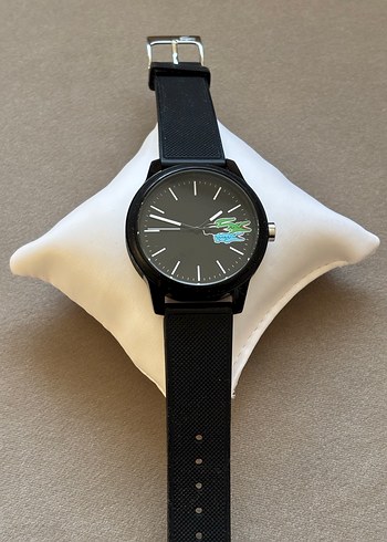 ORİJİNAL LACOSTE SİYAH SAAT UNİSEX MODEL - Görsel 3