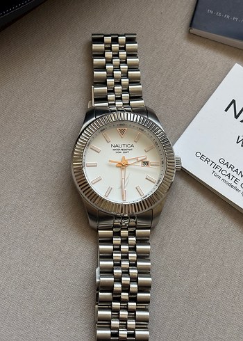 ORİJİNAL NAUTİCA ÇELİK KOL SAATİ - Görsel 11