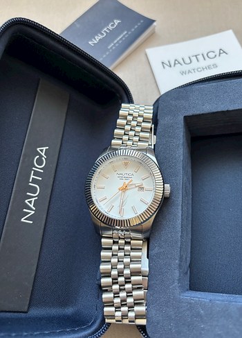 ORİJİNAL NAUTİCA ÇELİK KOL SAATİ - Görsel 3
