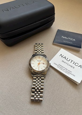 ORİJİNAL NAUTİCA ÇELİK KOL SAATİ - Görsel 9