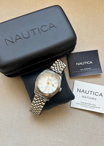 ORİJİNAL NAUTİCA ÇELİK KOL SAATİ - Görsel 13