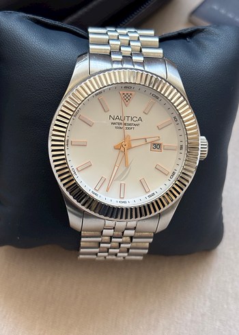 ORİJİNAL NAUTİCA ÇELİK KOL SAATİ - Görsel 4