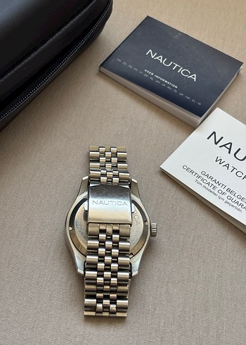 ORİJİNAL NAUTİCA ÇELİK KOL SAATİ - Görsel 5