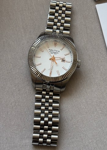 ORİJİNAL NAUTİCA ÇELİK KOL SAATİ - Görsel 8
