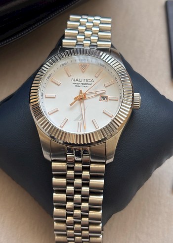 ORİJİNAL NAUTİCA ÇELİK KOL SAATİ - Görsel 14