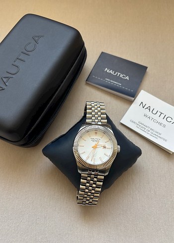 ORİJİNAL NAUTİCA ÇELİK KOL SAATİ - Görsel 6