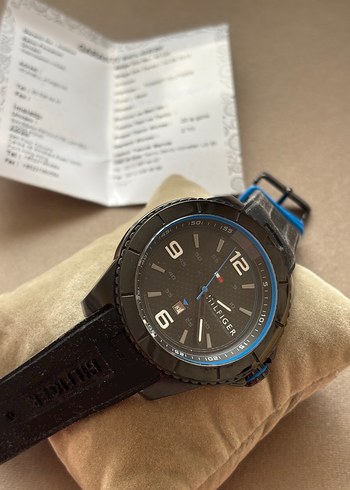 ORİJİNAL Tommy Hilfiger Siyah Erkek SAAT - Görsel 10