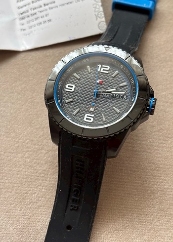 ORİJİNAL Tommy Hilfiger Siyah Erkek SAAT - Görsel 8