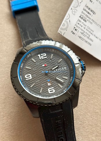 ORİJİNAL Tommy Hilfiger Siyah Erkek SAAT - Görsel 13