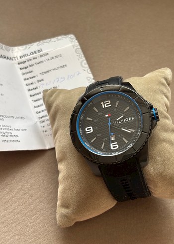 ORİJİNAL Tommy Hilfiger Siyah Erkek SAAT - Görsel 9
