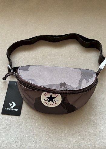 ORİJİNAL CONVERSE BEL ÇANTASI UNİSEX SIFIR ETİKETLİ KAMUFLAJ DES - Görsel 3