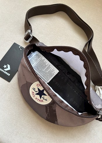 ORİJİNAL CONVERSE BEL ÇANTASI UNİSEX SIFIR ETİKETLİ KAMUFLAJ DES - Görsel 19