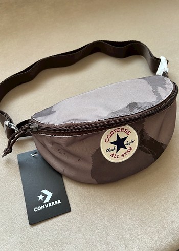 ORİJİNAL CONVERSE BEL ÇANTASI UNİSEX SIFIR ETİKETLİ KAMUFLAJ DES - Görsel 5