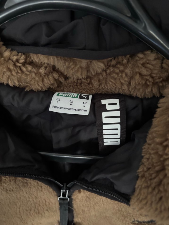 ORİJİNAL PUMA SHERPA MONT CEKET SIFIR ETİKETLİ SMALL BEDEN - Görsel 4