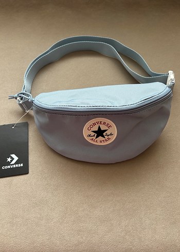 ORİJİNAL CONVERSE UNİSEX BEL ÇANTASI SIFIR ETİKETLİ MAVİ RENK - Görsel 7