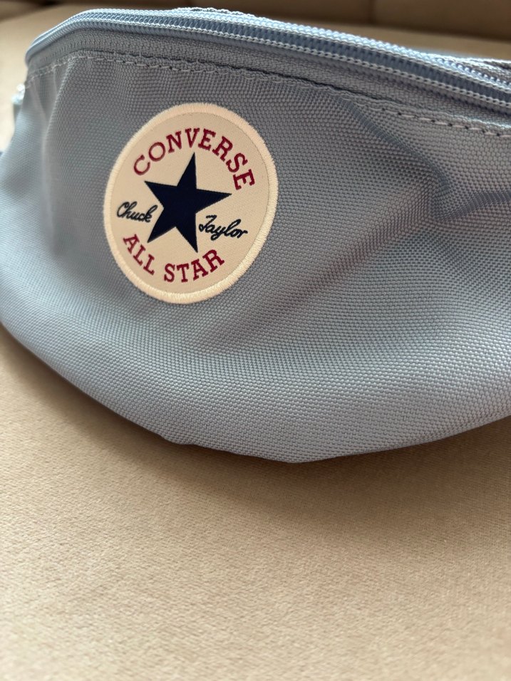 ORİJİNAL CONVERSE UNİSEX BEL ÇANTASI SIFIR ETİKETLİ MAVİ RENK - Görsel 3