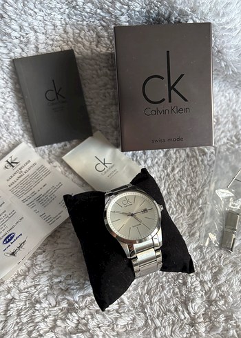%100 ORİJİNAL CALVİN KLEİN ÇELİK SAAT - Görsel 4