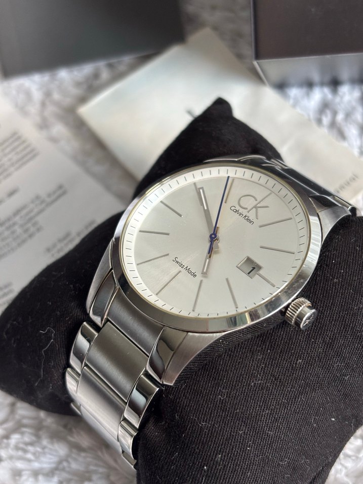 %100 ORİJİNAL CALVİN KLEİN ÇELİK SAAT - Görsel 2
