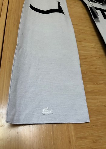 ORİJİNAL LACOSTE ATKI ÇİFT TARAFLI UNİSEX MODEL - Görsel 5