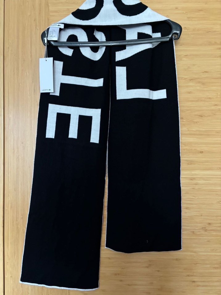 ORİJİNAL LACOSTE ATKI ÇİFT TARAFLI UNİSEX MODEL - Görsel 4