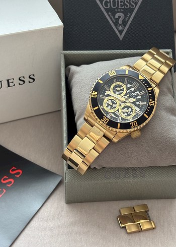ORİJİNAL GUESS ÇELİK SAAT GOLD RENK KUTUSUNDA - Görsel 7
