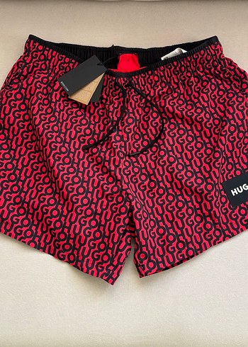 ORİJİNAL HUGO BOSS JAGO ŞORT MAYO MEDİUM BEDEN SIFIR ETİKETLİ - Görsel 11