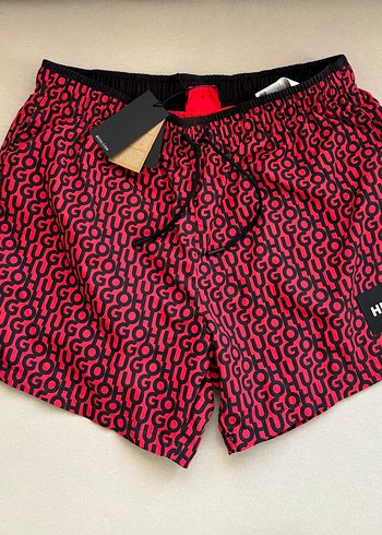 ORİJİNAL HUGO BOSS JAGO ŞORT MAYO MEDİUM BEDEN SIFIR ETİKETLİ - Görsel 10