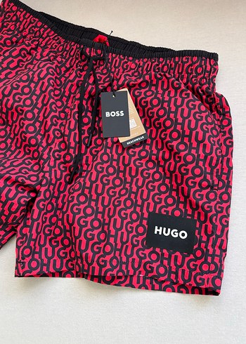 ORİJİNAL HUGO BOSS JAGO ŞORT MAYO MEDİUM BEDEN SIFIR ETİKETLİ - Görsel 6