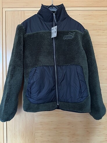 ORİJİNAL PUMA SHERPA PELUŞ MONT SMALL BEDEN HAKİ RENK