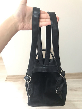 Bershka Kadife mini sırt çantası